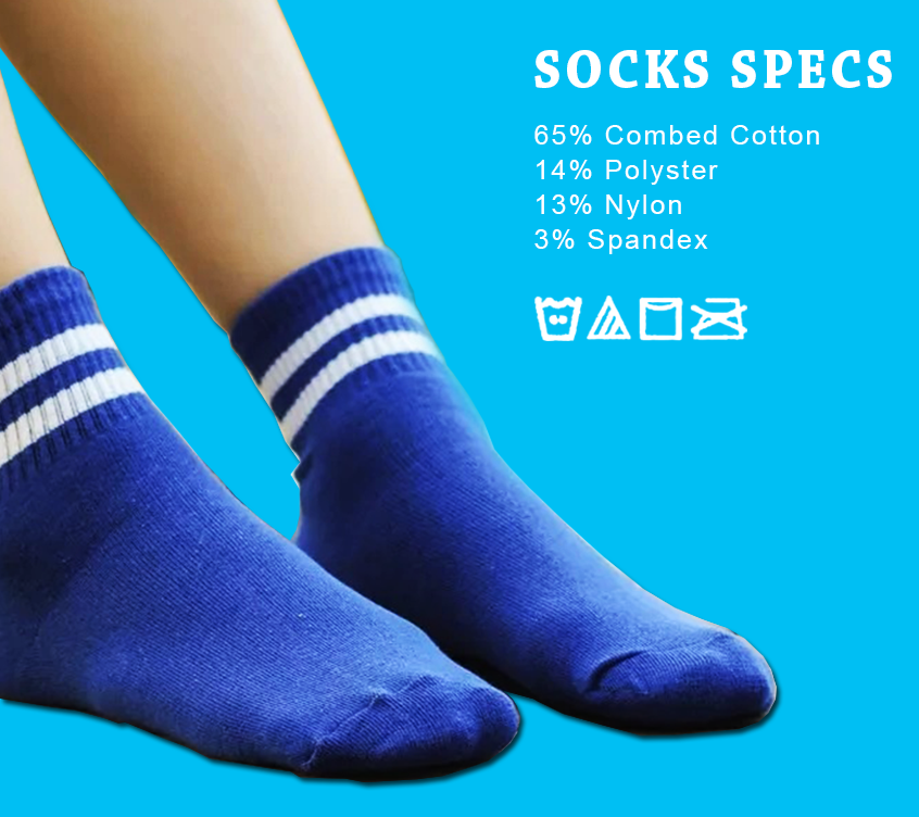 what are synthetic socks made of